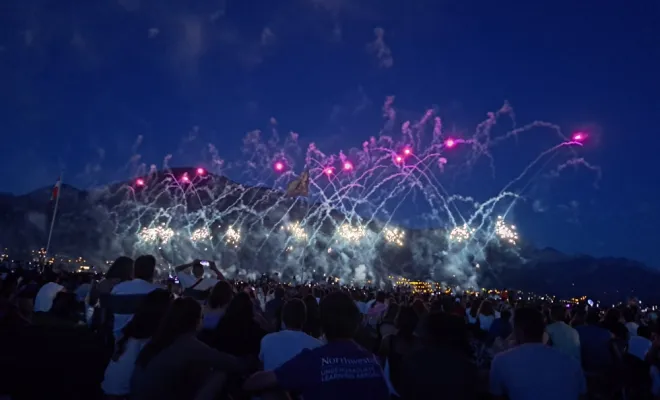 Fête nationale , Annecy, AJR Annecy